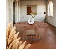 Industrieel Bureau – Extra Groot Computer Bureau 180 cm – Ruime PC Werktafel met Metalen Frame – Rechthoekig Schrijf- en Kantoortafel – Rustic Brown Zwart – HomeByNicole