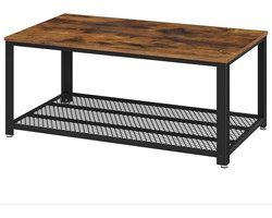 Industrieel Design Salontafel - GrootOnbekend - Verstelbare Poten - Metalen Frame