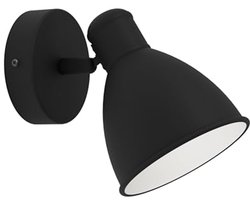Industriële LED Wandlamp met Beweegbare Spot - Warm Wit Licht