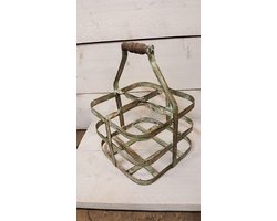 Industriële opberger - Metaal - 4 vakken - 25 x 25 cm