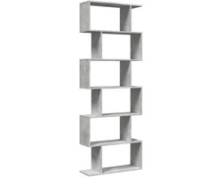Industriële Roomdivider Boekenkast 70x24x193cm