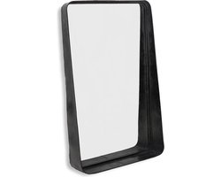 Industriële Spiegel van Metaal - Spiegel Staand - Staande Spiegel - Wandspiegel - Spiegel - 81 cm hoog