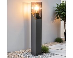 Industriële staande buitenlamp Jet - antraciet