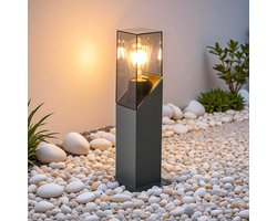 Industriële staande buitenlamp Jet - antraciet