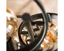 Industriële Vloerlamp Otan Metaal 8-lichts