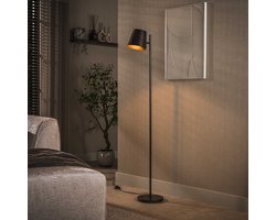Industriële vloerlamp Sienna metaal bruin