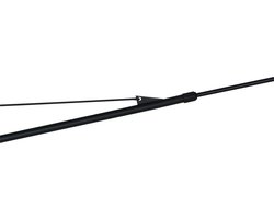 Industriële wandlamp Elegant classy | 1-lichts | draaibaar en uitschuifbaar | zilver / zwart | mat zwart met fluweel goud | Ø 50 cm | E27 | modern - klassiek design