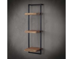 Industriële Wandplank Buster - triple 30cm