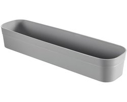 infinity ladebakje 1L - 30 x 8 x 5 cm (L x B x H) - grijs