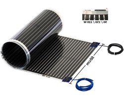 Infrarood Verwarming Folie - Onder vloer verwarming - Comfortabel Wonen - Energiezuinig en Flexibel - 50 cm x 2.5 m