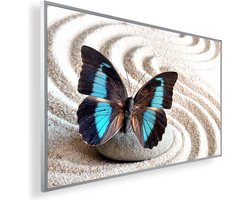 Infrarood Verwarmingspaneel 130W met fotomotief en Smart Thermostaat (5 jaar Garantie) - Vlinder op Stenen 116