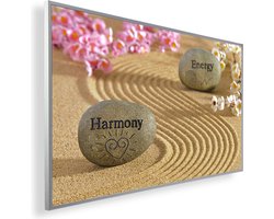 Infrarood Verwarmingspaneel 450W met fotomotief en Smart Thermostaat (5 jaar Garantie) - Wellness stenen 129