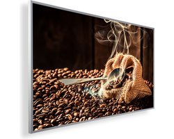 Infrarood Verwarmingspaneel 600W met fotomotief en Smart Thermostaat (5 jaar Garantie) - gebrande Koffie 169