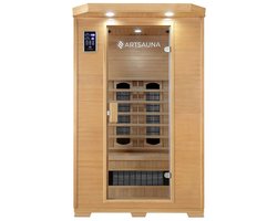 Infraroodcabine Oslo - 120x100x190cm - Keramische Verwarming - 2 personen