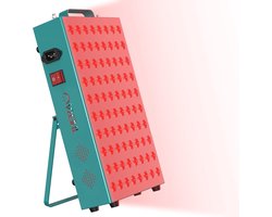 Infraroodlamp voor Lichttherapie - 400W, 80 LED, Rood Licht, Pijnverlichting en Wellness