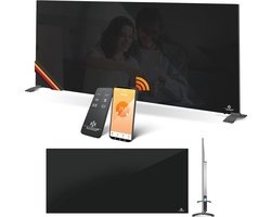 Infraroodverwarming 600 W - Glazen Convector met Wandmontage en Afstandsbediening