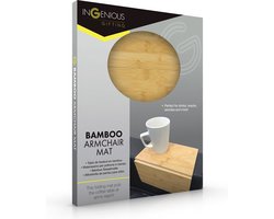 Ingenious Gifting - Bamboe Armleuning Dienblad - Bank - Zetel - Banktafel - Sofa