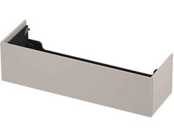 INK - Onderkast 1 Lade Push 2 Open Bestaande Uit - 1400x450x376 Mm - Mat Kasjmier Grijs