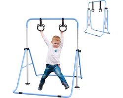 Inklapbaar Turnrek - Klimrek - Verstelbaar - Rekstok - Duikelrek - Kinderen - Peuter - Voor buiten en binnen - Klimboog