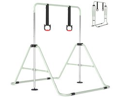 Inklapbaar Turnrek - Klimrek - Verstelbaar - Rekstok - Duikelrek - Kinderen - Peuter - Voor buiten en binnen - Klimboog