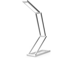 Inklapbare Aluminium LED-lamp met Oplaadbare Accu en Dimmer - Tafellamp en Wandlamp