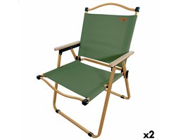 Inklapbare campingstoel Aktive (2 Stuks)