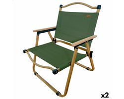 Inklapbare campingstoel Aktive (2 Stuks)