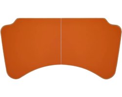 Inklapbare Draaibare Autostoel en Tafelhouder – Voor Laptop, Bureau, Schrijftafel, Eettafel, Stuurtafel, Werktafel, Opvouwbare Tafels voor Auto en Thuis - Oranje