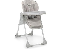 Inklapbare Kinderstoel voor 6 tot 36 maanden - Stevige, Verstelbare Hoogte, Comfortabel met Rubber Wielen