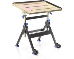 Inklapbare Lastafel tot 150 kg - Verrijdbare Werkplaatstafel met Hoogteverstelling