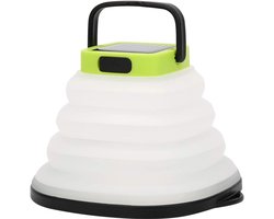 Inklapbare LED Solar Camping Lantaarn - Waterdicht (IP65) & Oplaadbaar voor Tent, Vissen en Noodsituaties