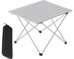 Inklapbare picknicktafel aluminium - voor camping en wandelen 56x46x40cm Garden table