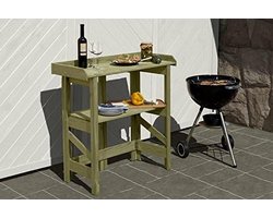 Inklapbare Plantentafel Tuin Tafel Werktafel H97 cm - Direct Kant-en-Klaar