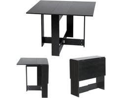 Inklapbare Tafel - Keukentafel - Eettafel - Uitklapbaar - 4 tot 6 Personen - 102,5 x 76 x 73 cm