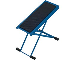 Inklapbare Voetenbank Blauw voor Muzikanten - Stabiel en Draagbaar