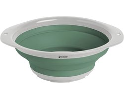 Inklapbare wasbak rond groen