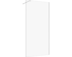 Inloopdouche 80x200 8mm Nano glas mat wit serie Silvio