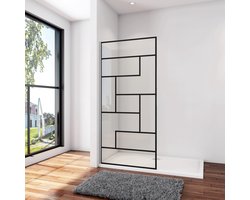 Inloopdouche 90X200cm, 8mm NANO EasyClean veiligheidsglas,zonder stabilisatiestang