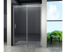 Inloopdouche Schuifdeur 8mm Veiligheidsglas Helder Glas 138-143 cm Verstelbaar