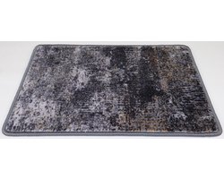 Inloopmat - Deurmat - Vintage - grijs - 50x80cm