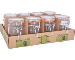 Inmaakpot tray 8 stuks M 150ml