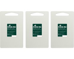 Inno Cuisinno BIO Snijplankenset 25x15cm, naturel, 3-delig