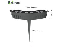 Innovastore Tuinverlichting - Tuingazonlicht - Tuindecoratielamp - Buitenlamp - Boomverlichting - LEDlamp - RGB-licht - Waterdicht