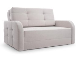 Innovatieve bank met slaapfunctie, woonkamer meubels, elegant design - Porto 120 - Beige