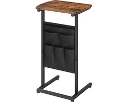 Inovra ® Bijzettafel met C-vorm voor veelzijdige toepassingen in huiselijke ruimtes