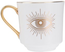 Inovra - Keramische Koffiemok met Arabische Print - Creatieve Waterbeker voor Thuis - Leuk Cadeau - 1 Stuk