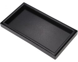 Inovra - Massief Houten Dienblad voor Thee, Koffie, en Snacks - Serveerdienblad voor Restaurant - 20 x 10 x 2 cm - Rechthoekig en Vierkant.