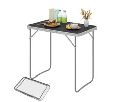 Inovra ® Multifunctionele Inklapbare Tuintafel Voor Binnen En Buiten Gebruik, Gemakkelijk Te Dragen