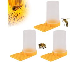 Inovra Plus - Bijen water feeder voor bijenkorf - 3 stuks - Kunststof voeder waterdispenser - Imkerbenodigdheden & accessoires