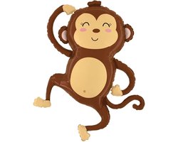 Inovra Plus - Feestelijke Ballonnen Decoratie: Apen Bosdieren en Jungle Helium Ballonnen voor Kinderfeestje